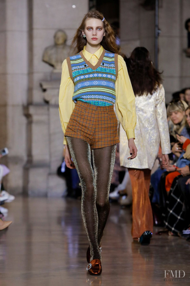 Tani Birkin featured in  the Paul et Joe fashion show for Autumn/Winter 2019