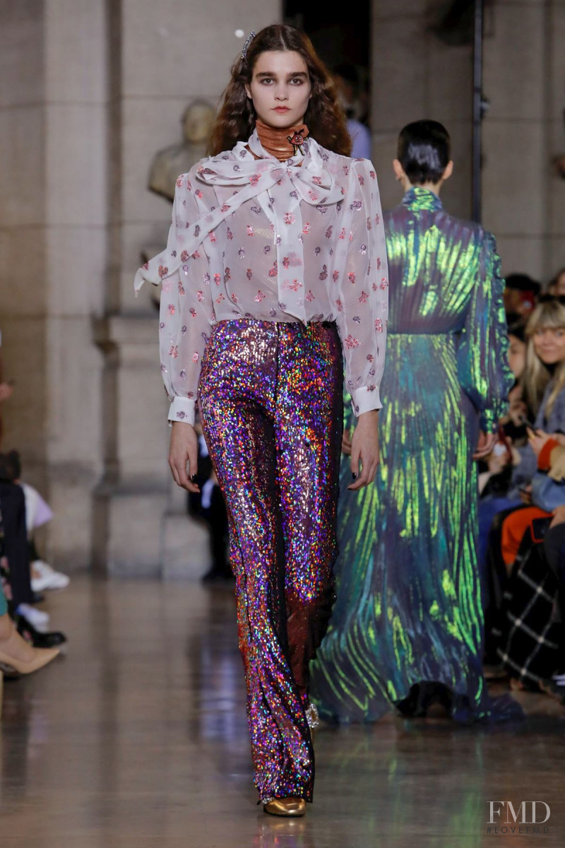 Margriet Loosman featured in  the Paul et Joe fashion show for Autumn/Winter 2019