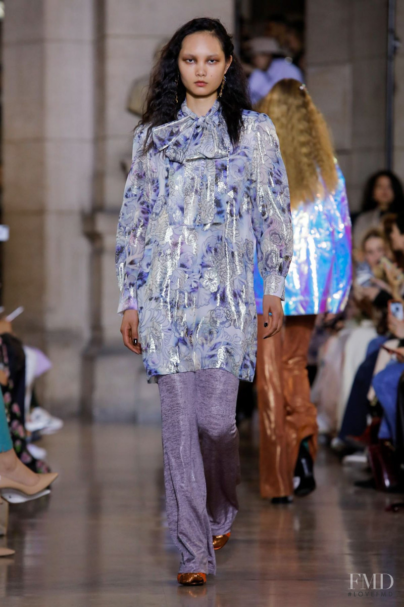 Ling Ling Chen featured in  the Paul et Joe fashion show for Autumn/Winter 2019