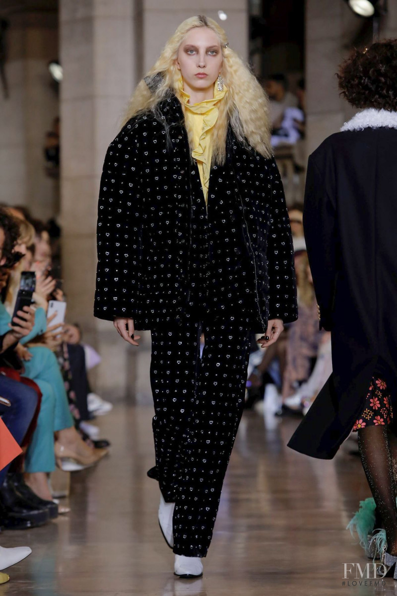 Sasha  Komarova featured in  the Paul et Joe fashion show for Autumn/Winter 2019