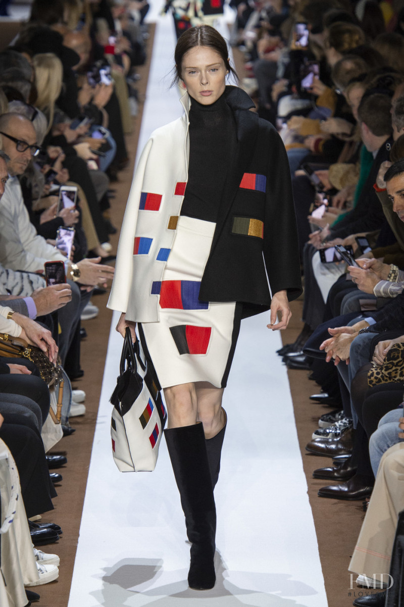 Coco Rocha featured in  the Akris fashion show for Autumn/Winter 2019