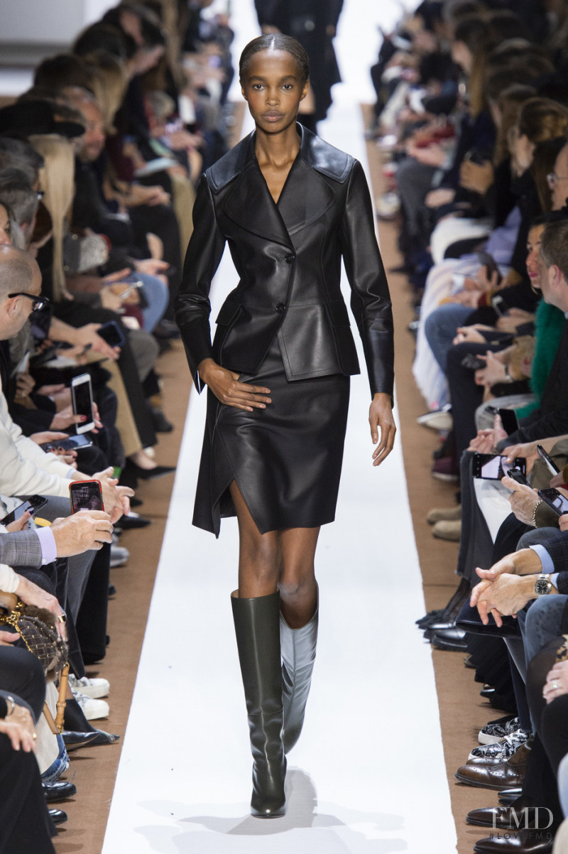 Judy Kinuthia featured in  the Akris fashion show for Autumn/Winter 2019