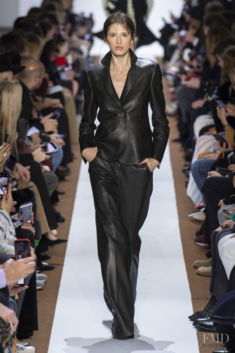 Daisy Cvitkovic featured in  the Akris fashion show for Autumn/Winter 2019