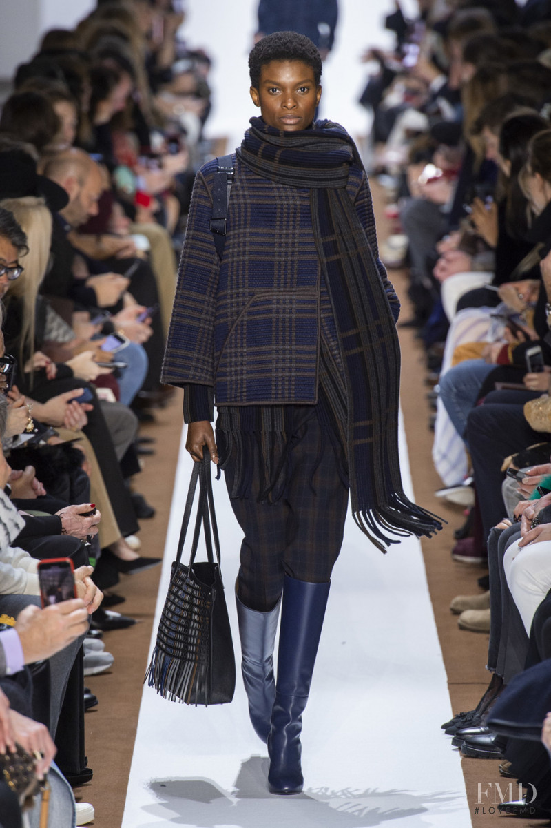 Barbra Lee Grant featured in  the Akris fashion show for Autumn/Winter 2019