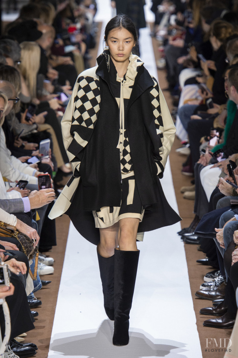 Bingbing Liu featured in  the Akris fashion show for Autumn/Winter 2019
