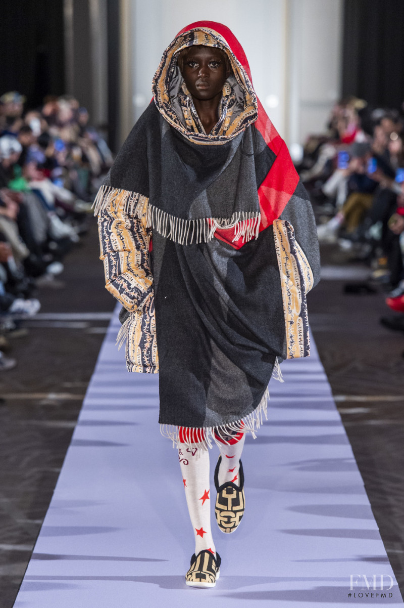 Rouguy Faye featured in  the Vivienne Westwood by Andreas Kronthaler fashion show for Autumn/Winter 2019