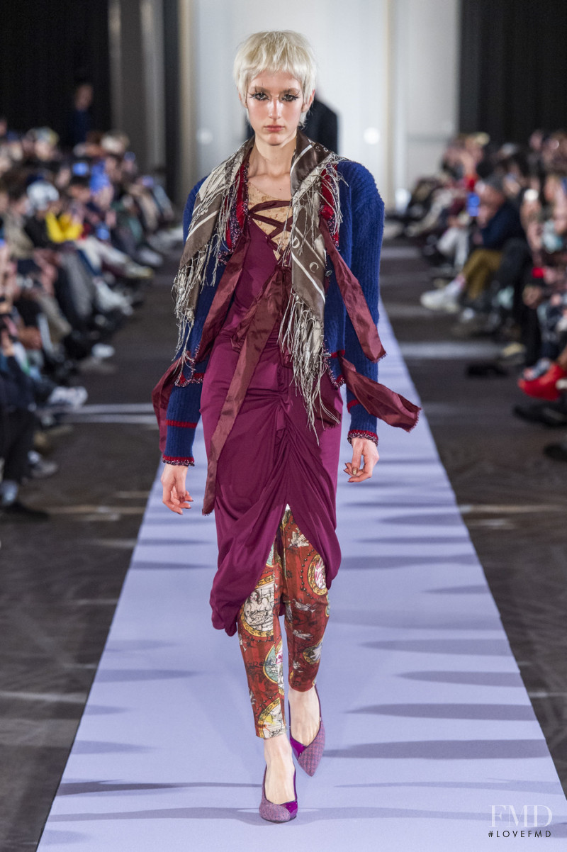 Nathalie Vucet featured in  the Vivienne Westwood by Andreas Kronthaler fashion show for Autumn/Winter 2019