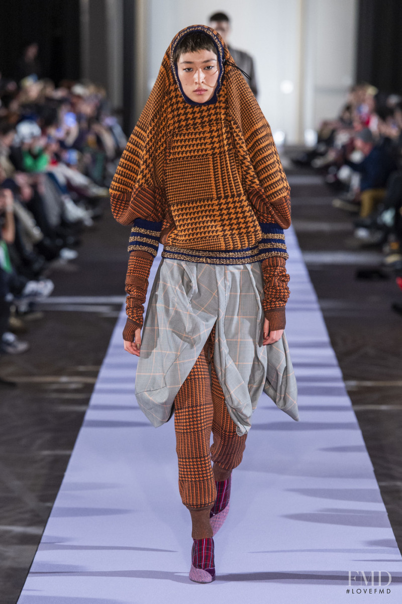 Chu Wong featured in  the Vivienne Westwood by Andreas Kronthaler fashion show for Autumn/Winter 2019