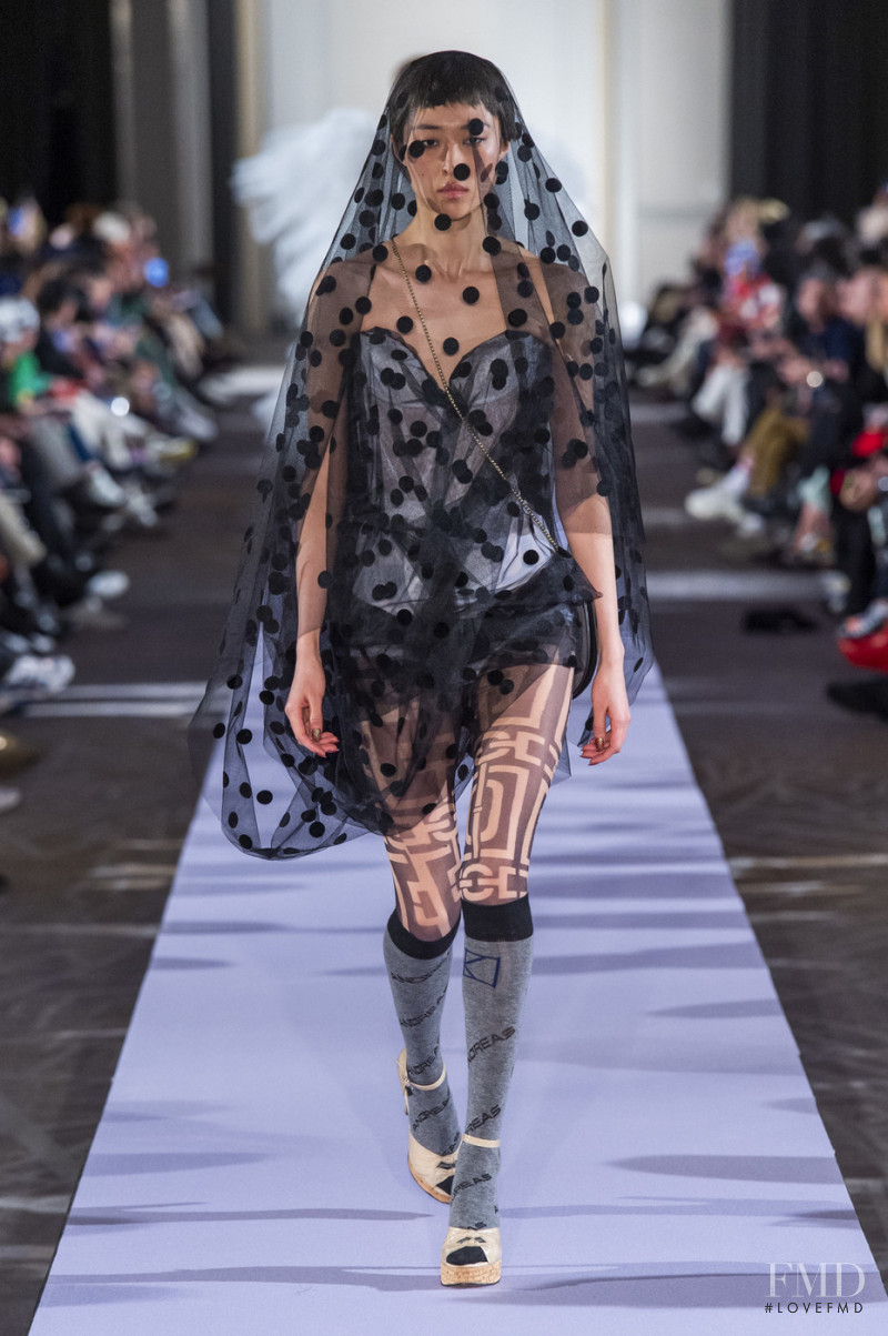 Chu Wong featured in  the Vivienne Westwood by Andreas Kronthaler fashion show for Autumn/Winter 2019