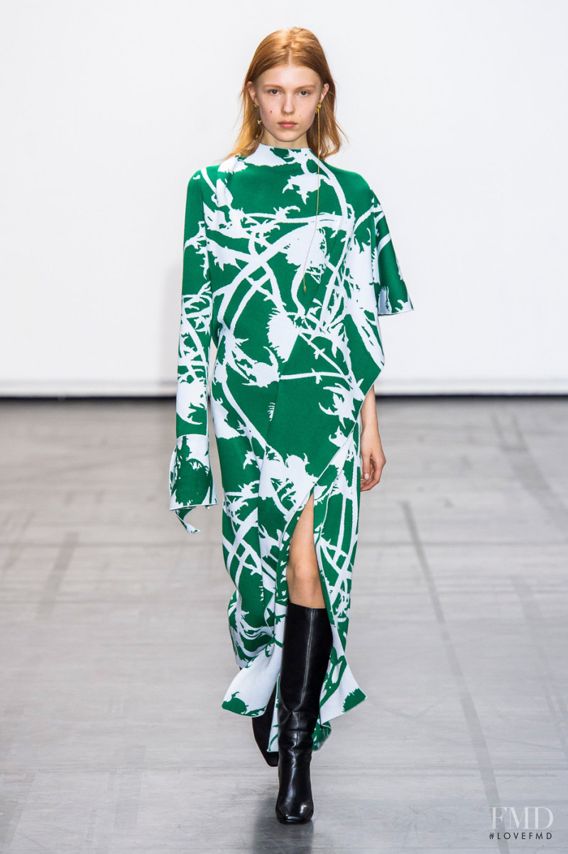Yeva Podurian featured in  the Masha Ma fashion show for Autumn/Winter 2019