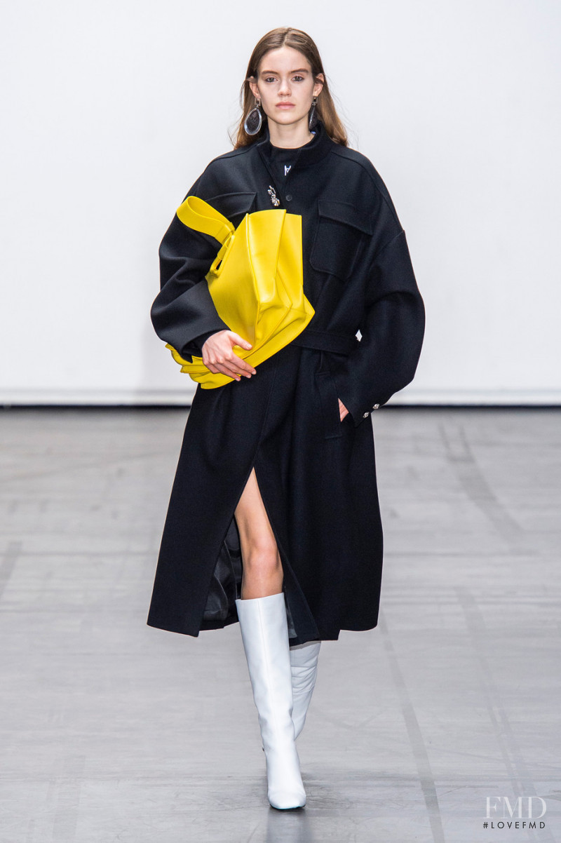 Ellen Vang featured in  the Masha Ma fashion show for Autumn/Winter 2019