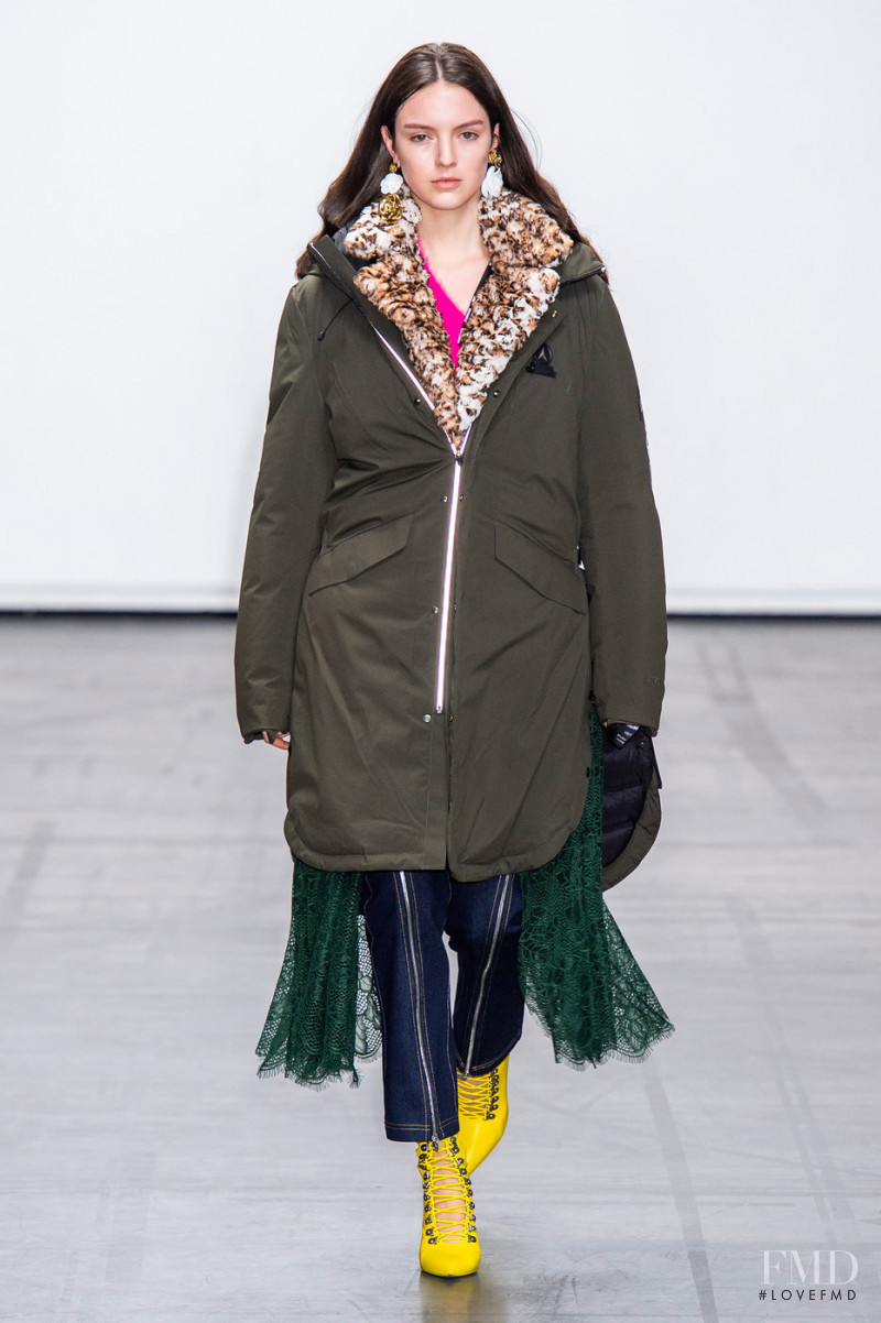 Kalyn Joy Waide featured in  the Masha Ma fashion show for Autumn/Winter 2019