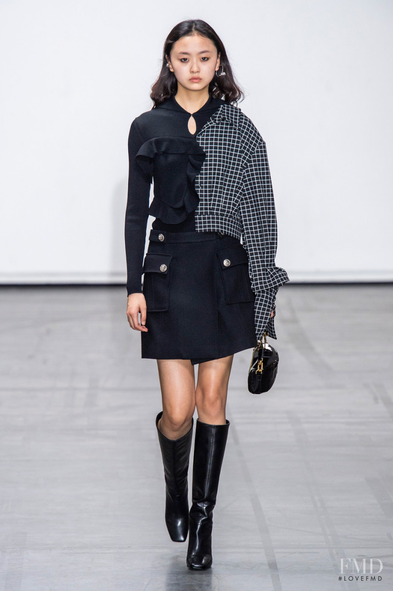 Xu Jing featured in  the Masha Ma fashion show for Autumn/Winter 2019
