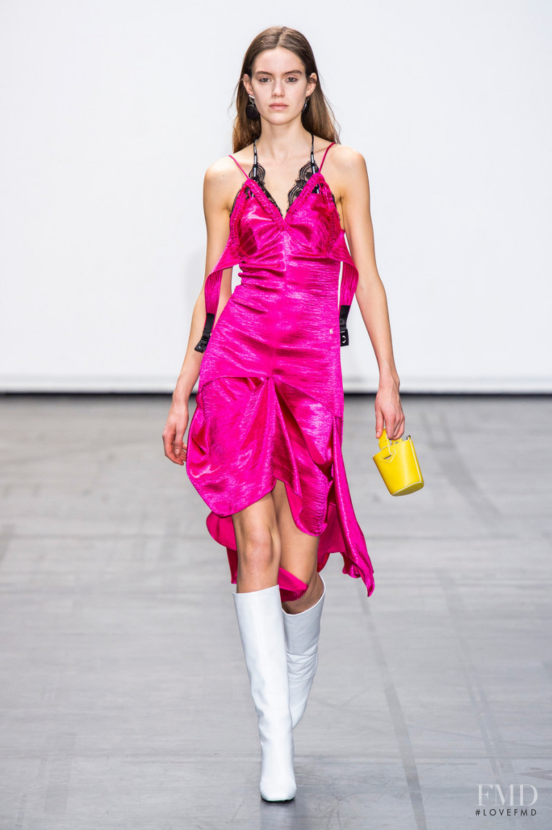 Ellen Vang featured in  the Masha Ma fashion show for Autumn/Winter 2019