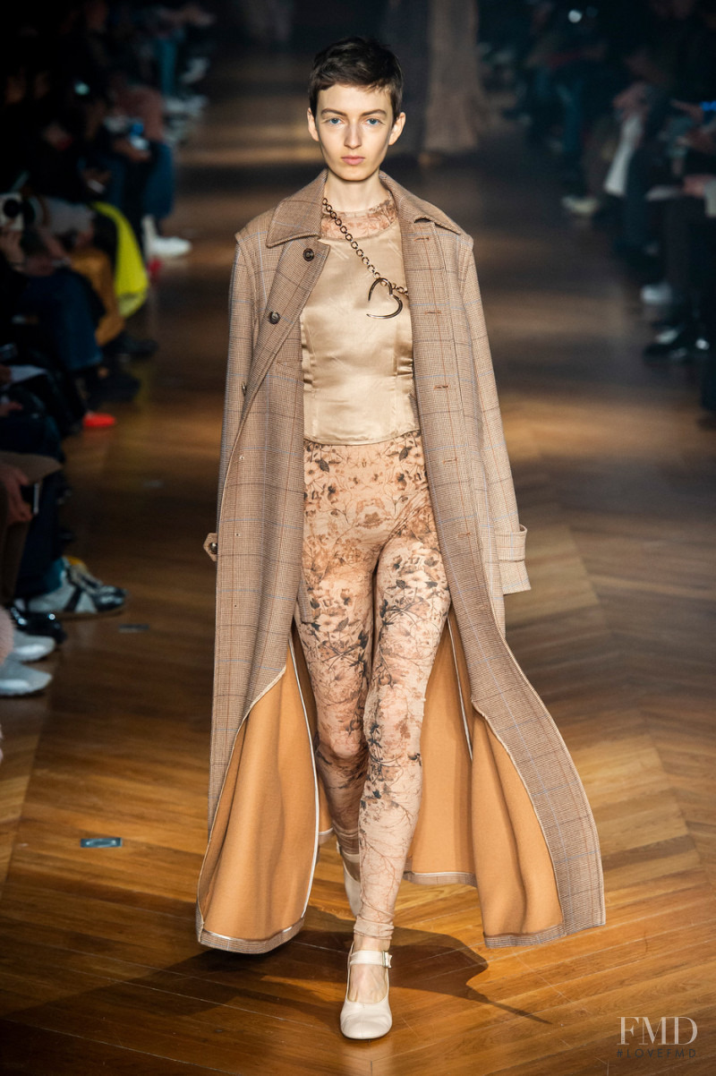Maisie Dunlop featured in  the Beautiful People fashion show for Autumn/Winter 2019
