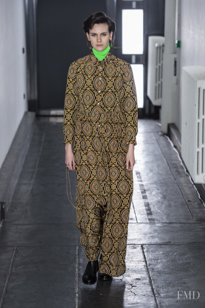 Jamily Meurer Wernke featured in  the A.P.C. fashion show for Autumn/Winter 2019