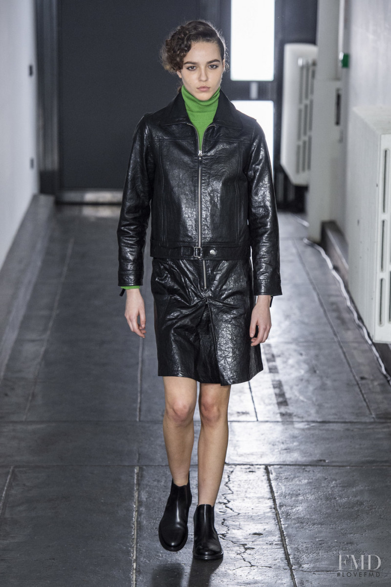 Emm Arruda featured in  the A.P.C. fashion show for Autumn/Winter 2019