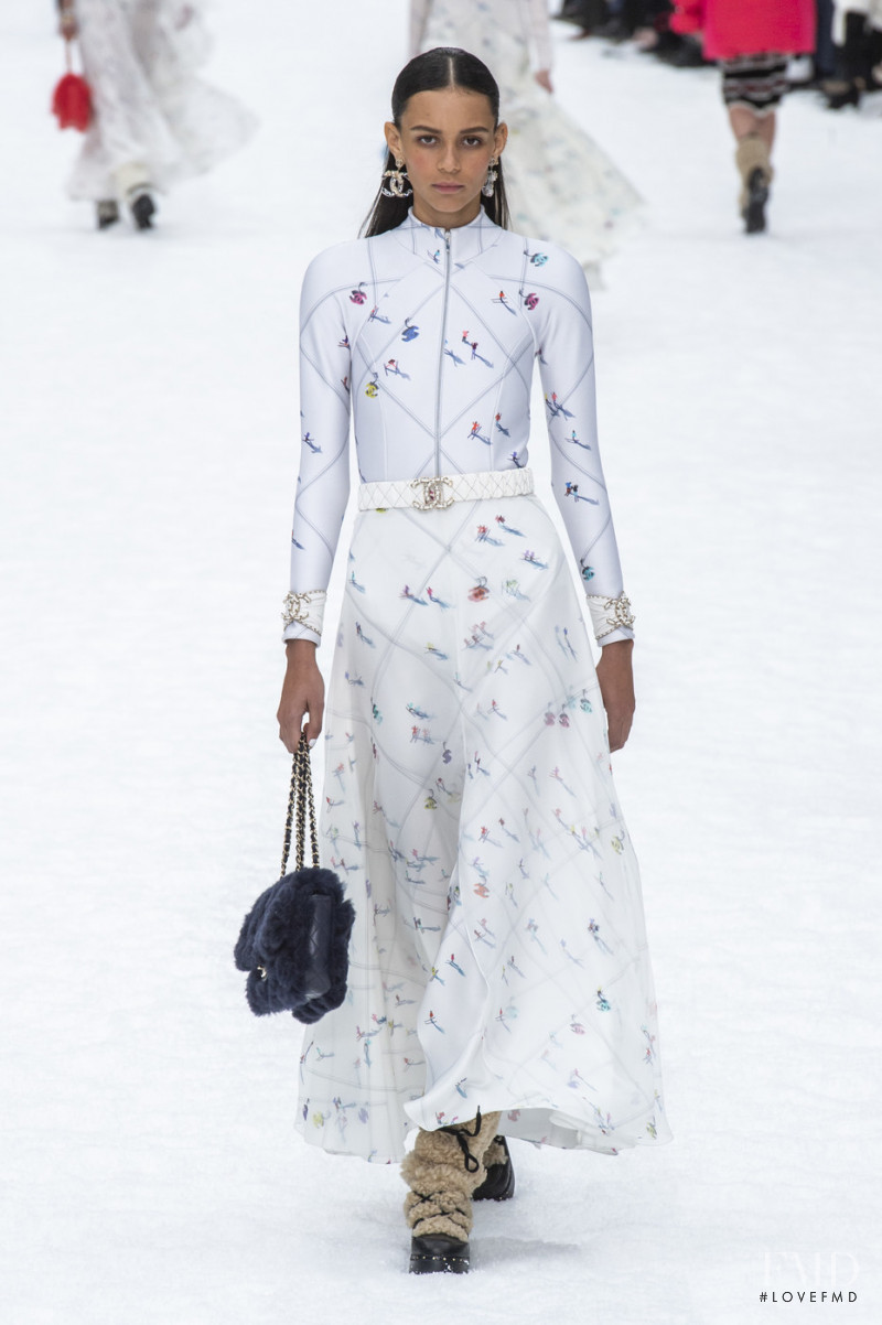 Binx Walton featured in  the Chanel fashion show for Autumn/Winter 2019