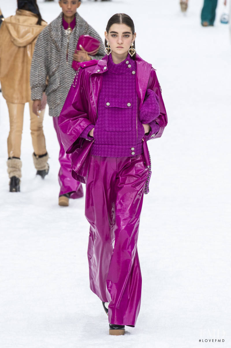 Yuliia Ratner featured in  the Chanel fashion show for Autumn/Winter 2019
