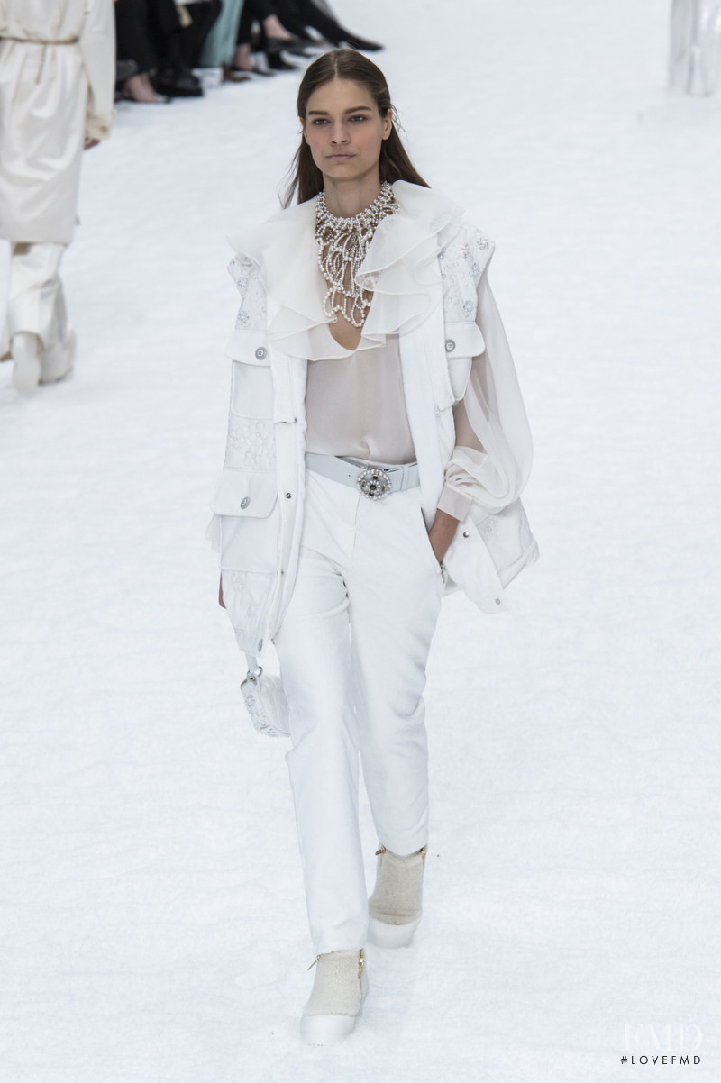 Faretta Radic featured in  the Chanel fashion show for Autumn/Winter 2019