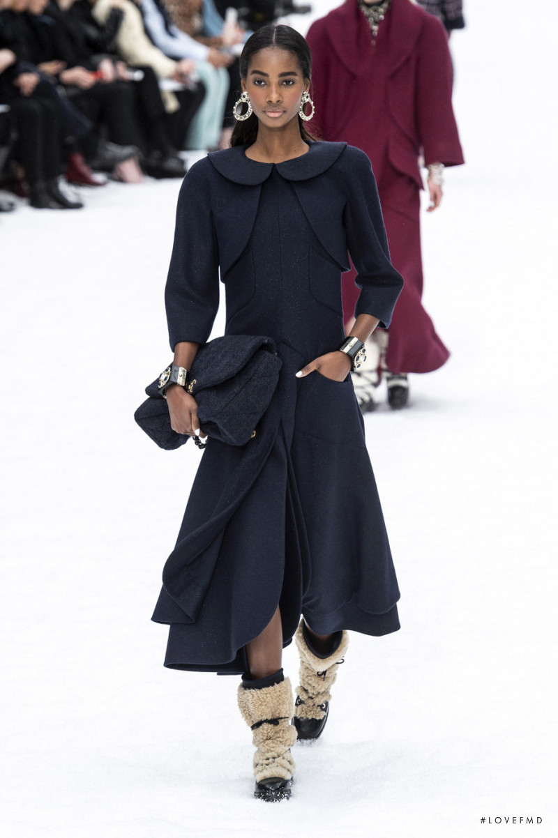 Tami Williams featured in  the Chanel fashion show for Autumn/Winter 2019