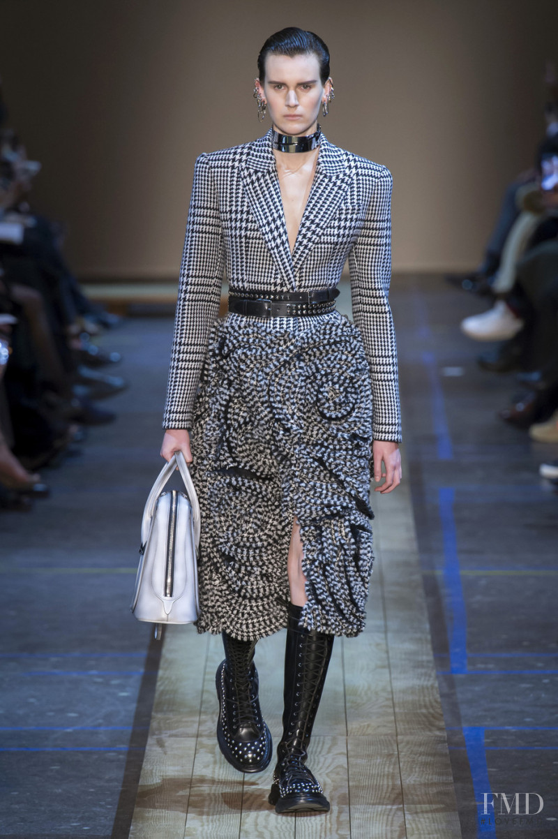 Jamily Meurer Wernke featured in  the Alexander McQueen fashion show for Autumn/Winter 2019