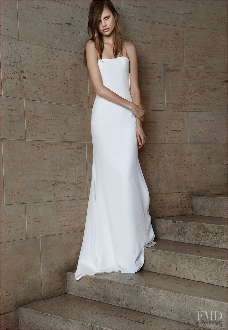 Elisabeth Erm featured in  the Vera Wang Bridal House lookbook for Spring/Summer 2014