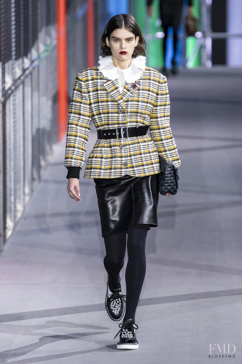 Kristen Coffey featured in  the Louis Vuitton fashion show for Autumn/Winter 2019