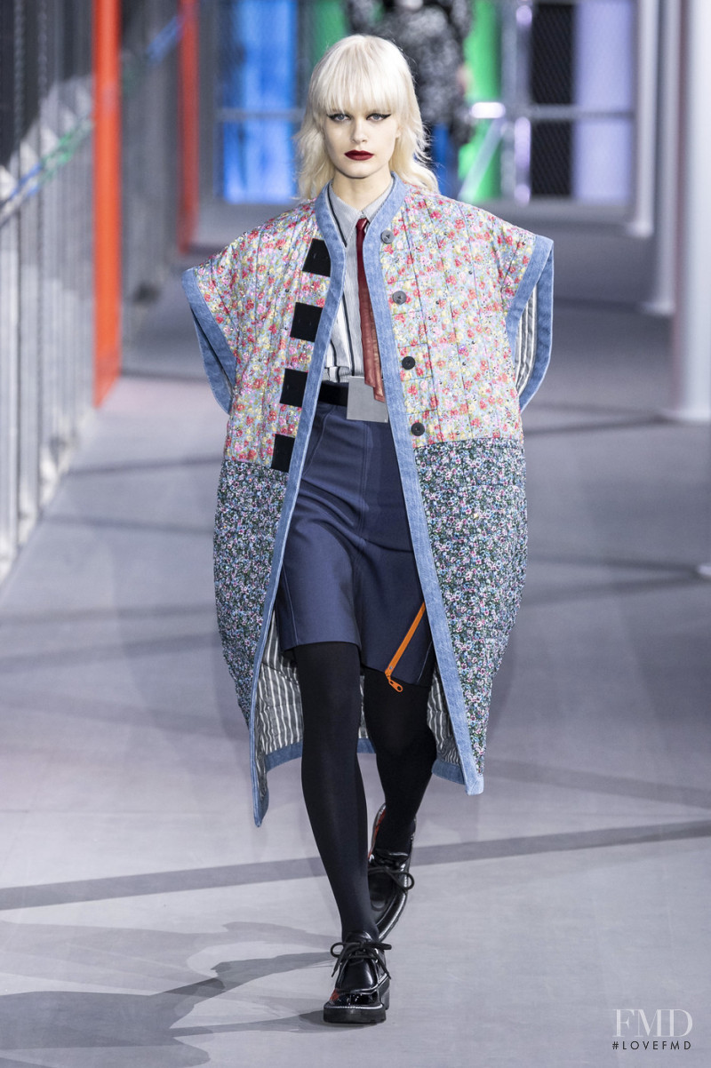 Sarah Elise Agee featured in  the Louis Vuitton fashion show for Autumn/Winter 2019
