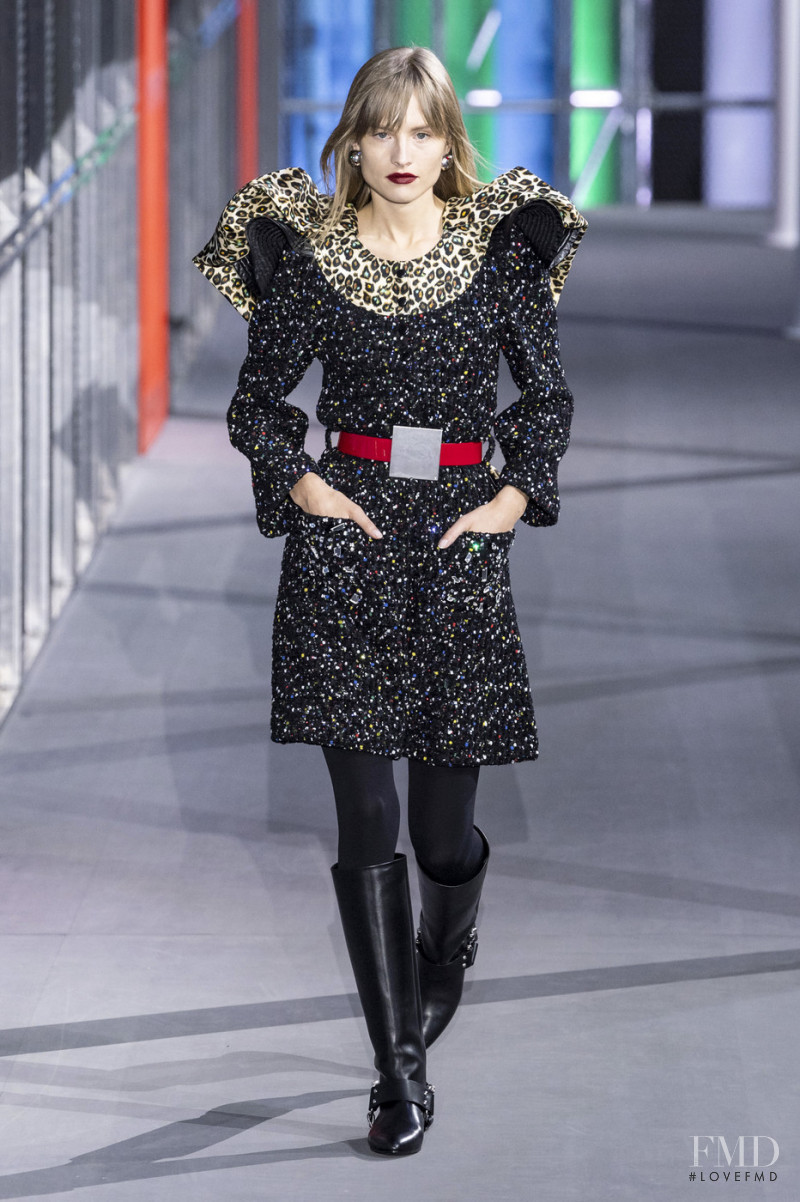 Klara Kristin featured in  the Louis Vuitton fashion show for Autumn/Winter 2019