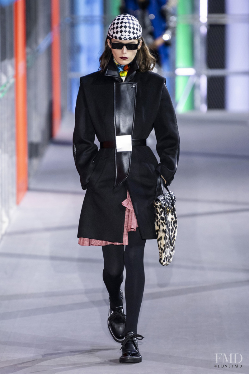 George Gigi Midgley featured in  the Louis Vuitton fashion show for Autumn/Winter 2019