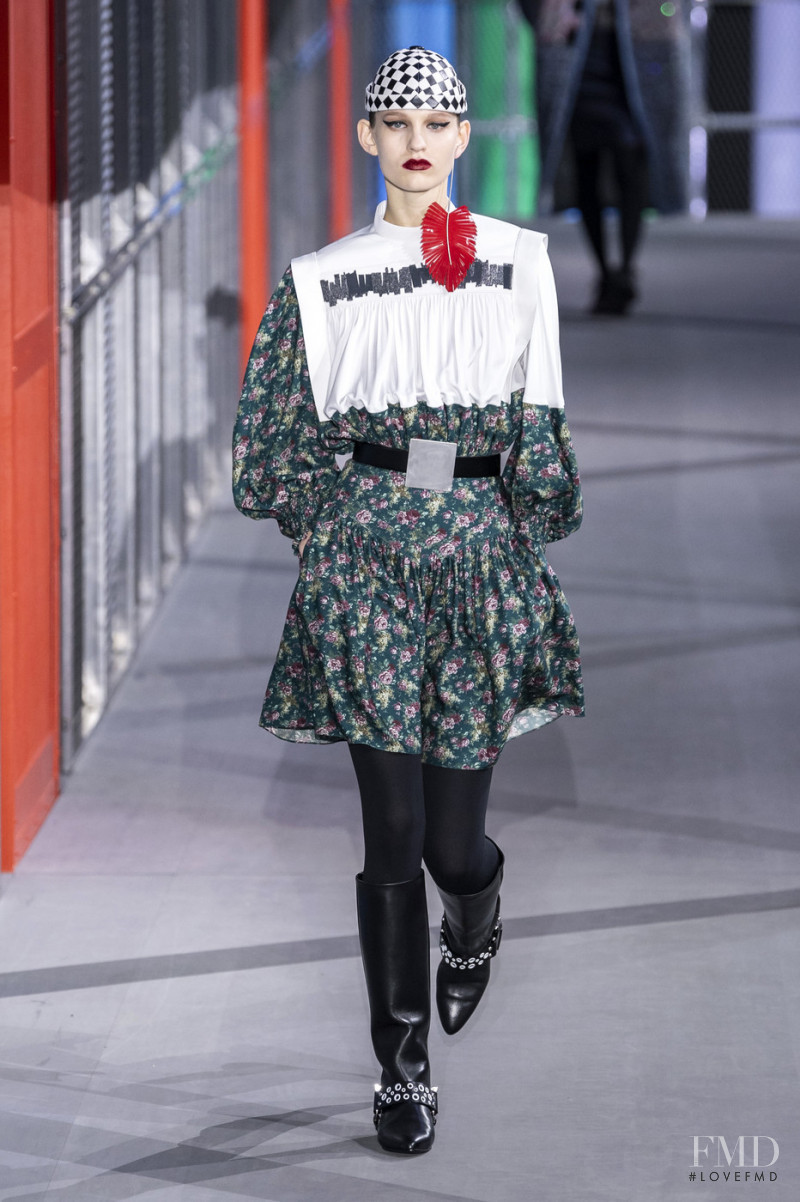 Sade Van Der Hoeven featured in  the Louis Vuitton fashion show for Autumn/Winter 2019