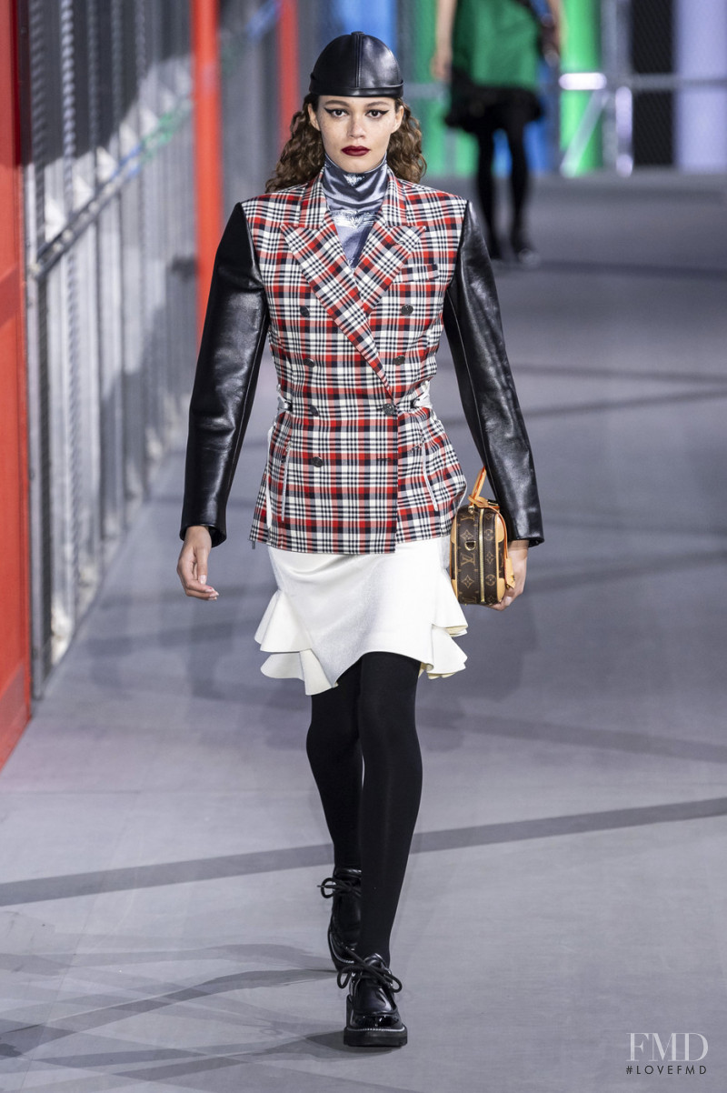 Danielle Lashley featured in  the Louis Vuitton fashion show for Autumn/Winter 2019