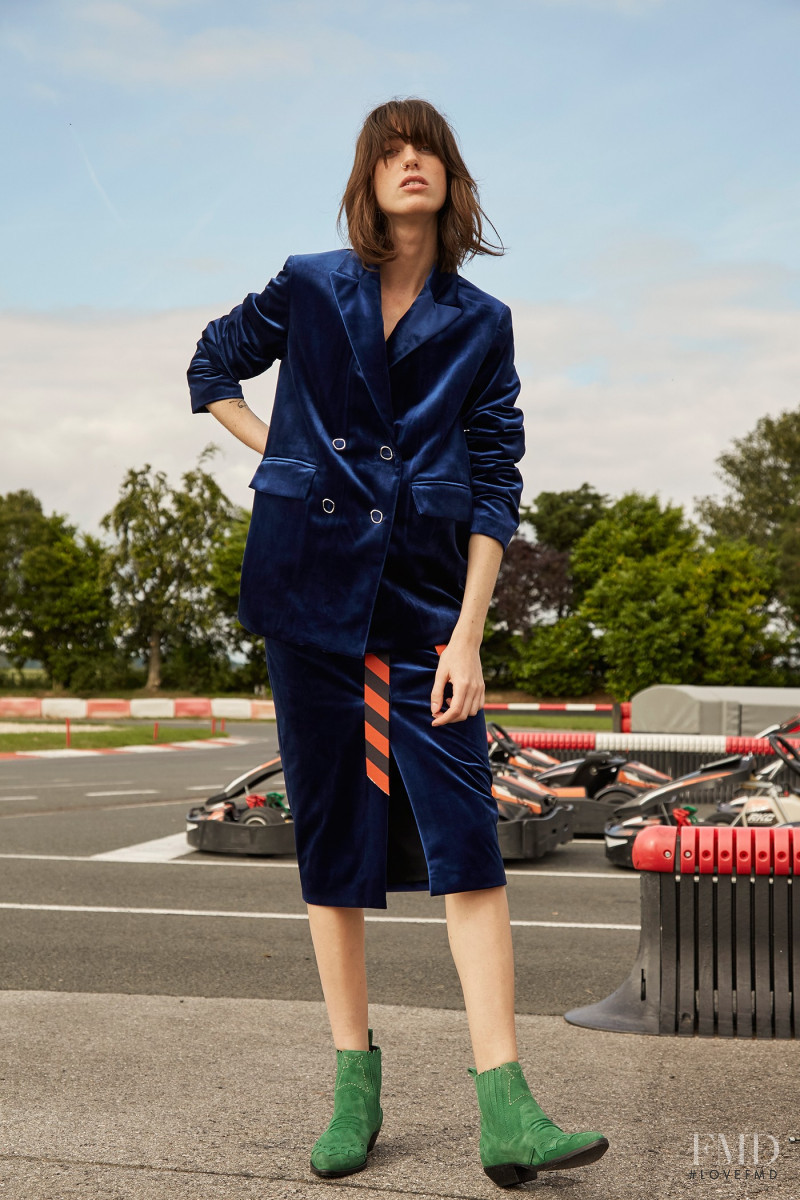 Maga Abramoff featured in  the Roseanna lookbook for Resort 2019