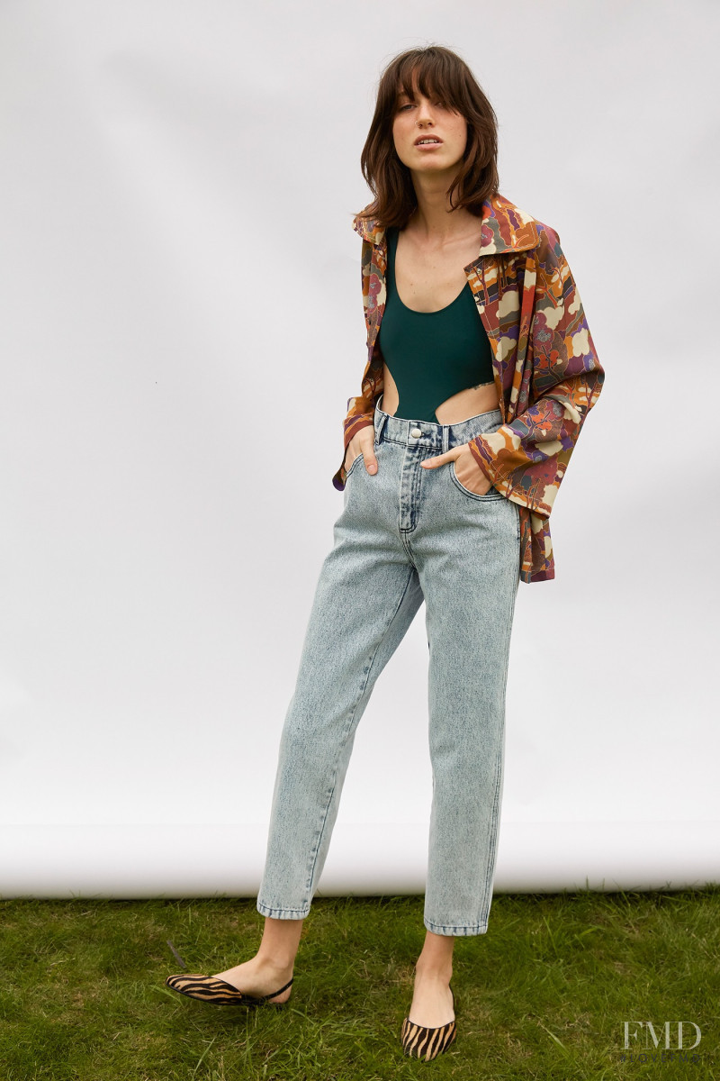 Maga Abramoff featured in  the Roseanna lookbook for Resort 2019