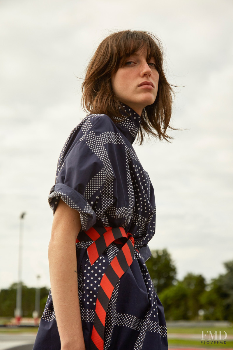 Maga Abramoff featured in  the Roseanna lookbook for Resort 2019