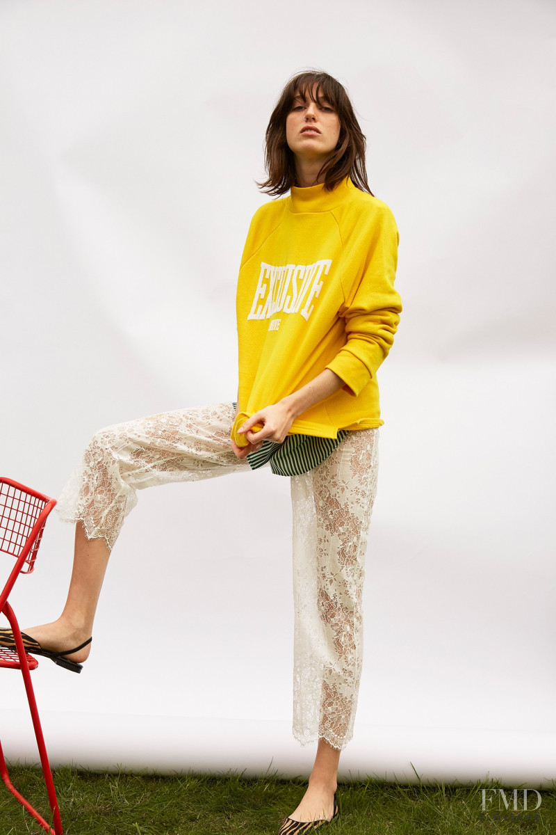 Maga Abramoff featured in  the Roseanna lookbook for Resort 2019