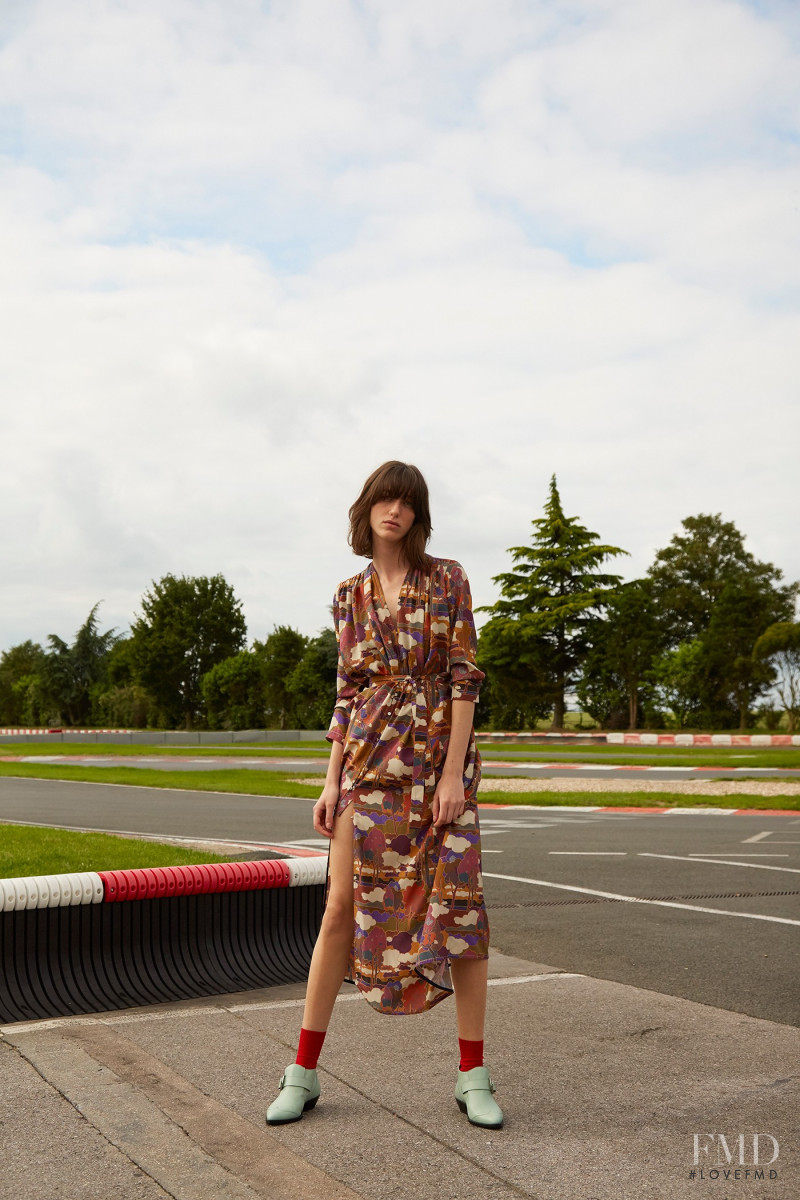 Maga Abramoff featured in  the Roseanna lookbook for Resort 2019