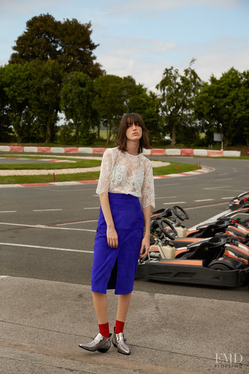 Maga Abramoff featured in  the Roseanna lookbook for Resort 2019