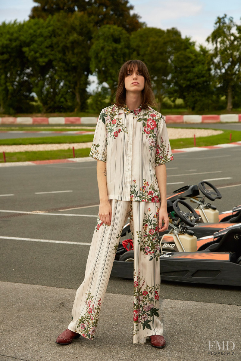 Maga Abramoff featured in  the Roseanna lookbook for Resort 2019