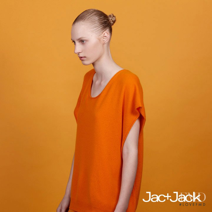 Julia Nobis featured in  the Jac + Jack advertisement for Spring/Summer 2011