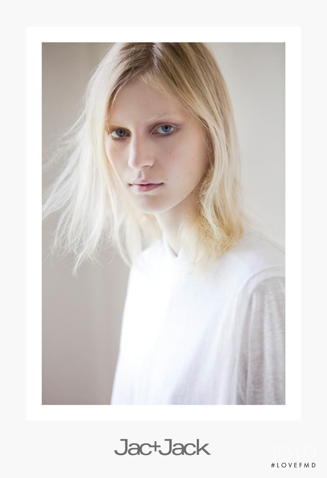 Julia Nobis featured in  the Jac + Jack advertisement for Spring/Summer 2012