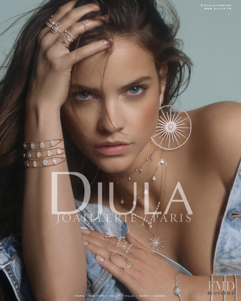 Barbara Palvin featured in  the Djula advertisement for Spring/Summer 2019