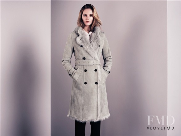 Julia Ivanyuk featured in  the Aquascutum advertisement for Autumn/Winter 2012