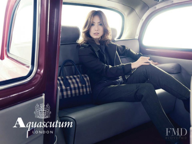 Aquascutum advertisement for Autumn/Winter 2012