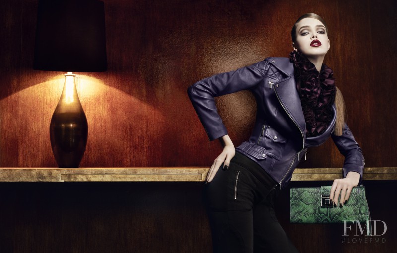 Julia Saner featured in  the Karen Millen advertisement for Autumn/Winter 2011