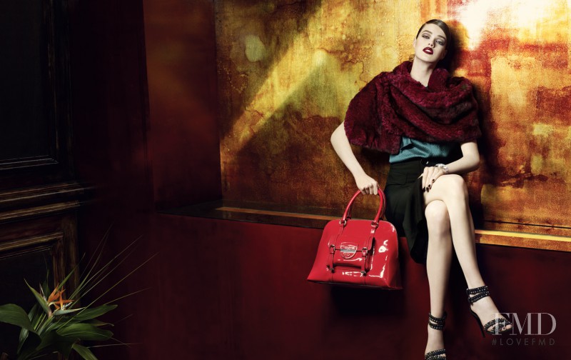 Julia Saner featured in  the Karen Millen advertisement for Autumn/Winter 2011