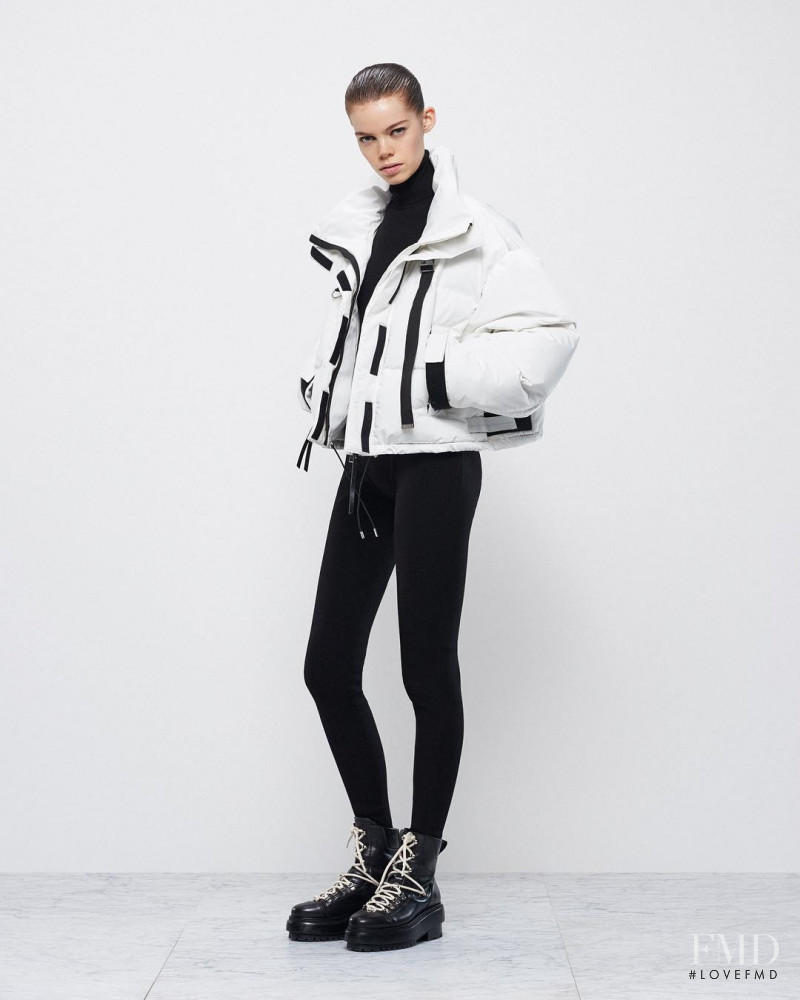 Nina Gulien featured in  the Shoreditch Ski Club lookbook for Autumn/Winter 2018