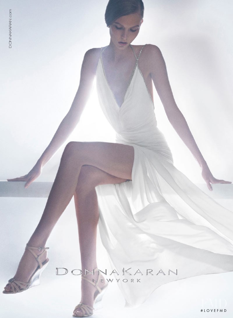 Karlie Kloss featured in  the Donna Karan New York advertisement for Resort 2013