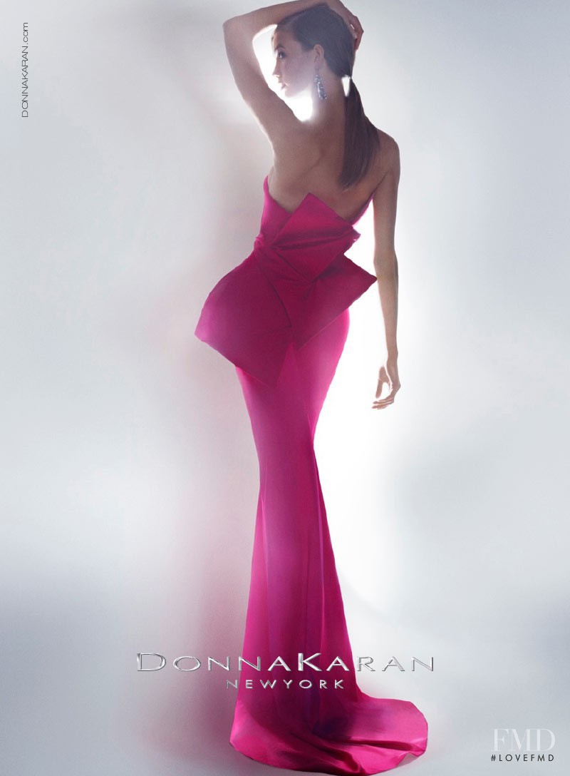 Karlie Kloss featured in  the Donna Karan New York advertisement for Resort 2013